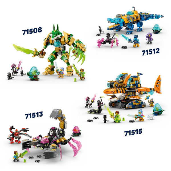 Фото - Конструктор LEGO  DREAMZzz Робот Лисиці-Хранительки (71508)