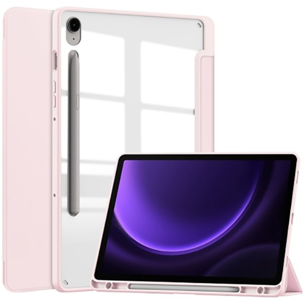 Фото - Чохол для планшета BeCover Soft Edge з кріпленням для стілусу for Samsung Galaxy Tab S10 Lite SM-X400/406 10.9" Pink (715768)