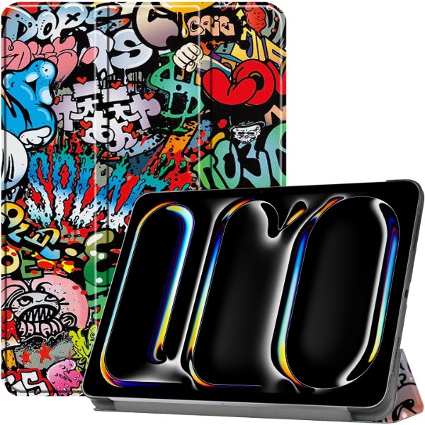 Фото - Чехол для планшета BeCover Smart Case for Apple iPad Pro 11" M5 2025 Graffiti (715978)