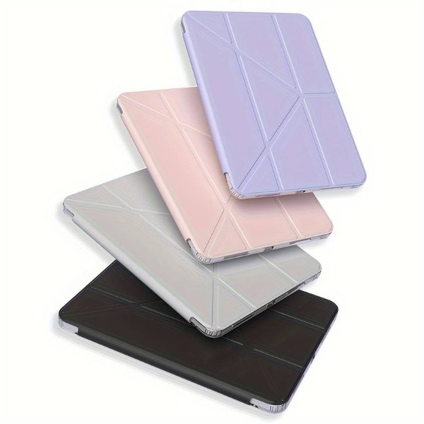 Фото - Чохол для планшета BeCover Ultra Slim Origami Transparent for Apple iPad Pro 11" M5 2025 Purple (715957)