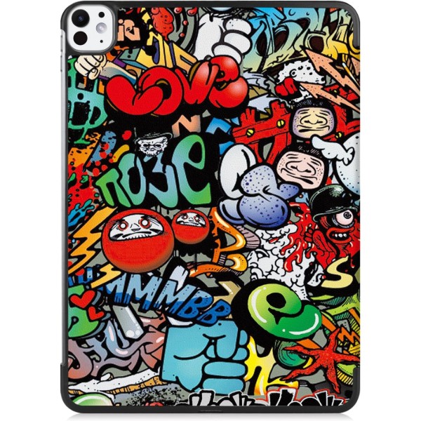 Фото - Чехол для планшета BeCover Smart Case for Apple iPad Pro 11" M5 2025 Graffiti (715978)