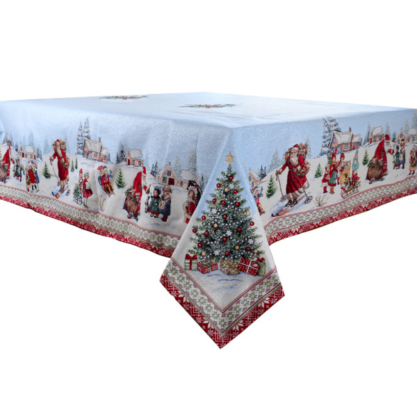 Фото - Скатертина квадратна Lefard Hiver 100х100 см (716-041)