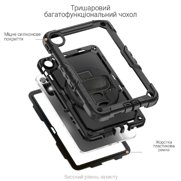 Фото - Чохол для планшету BeCover FortTab Becover for Xiaomi Redmi Pad 2 SE 9.7" (2026) Black (716156)