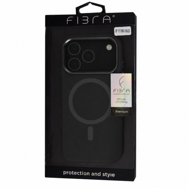 Фото - Чохол для смартфону BeCover FIBRA Silicone OmniMag for Apple iPhone 17 Pro Max Black (716343)