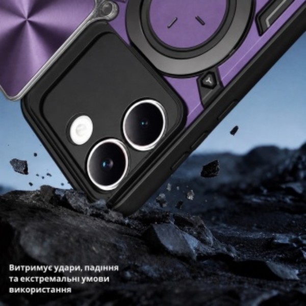 Фото - Чехол для смартфона BeCover Full Guard Slide Magnetic for Poco X8 Pro 5G Purple (716414)