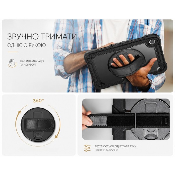 Фото - Чохол для планшету BeCover FortTab Becover for Xiaomi Redmi Pad 2 SE 9.7" (2026) Black (716156)