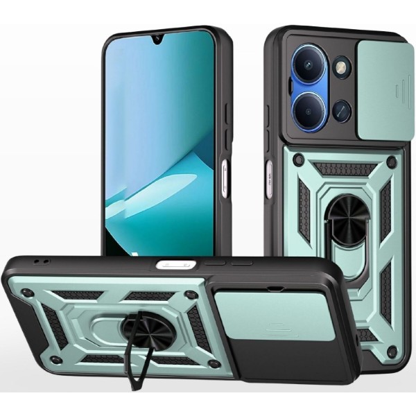 Фото - Чехол для смартфона BeCover Military for Poco C85 4G Dark Green (716269) Фото - Чехол для смартфона BeCover Military for Poco C85 4G Dark Green (716269)