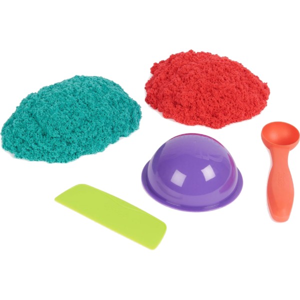 Фото - Кінетичний пісок Kinetic Sand Барвистий дует (2 кольори, 680 г, акссес.) (748050)