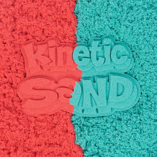 Фото - Кінетичний пісок Kinetic Sand Барвистий дует (2 кольори, 680 г, акссес.) (748050)