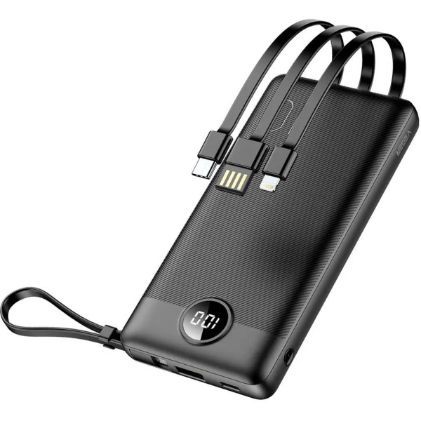 Фото - Батарея мобильная Veger 10000mAh W1165 Black