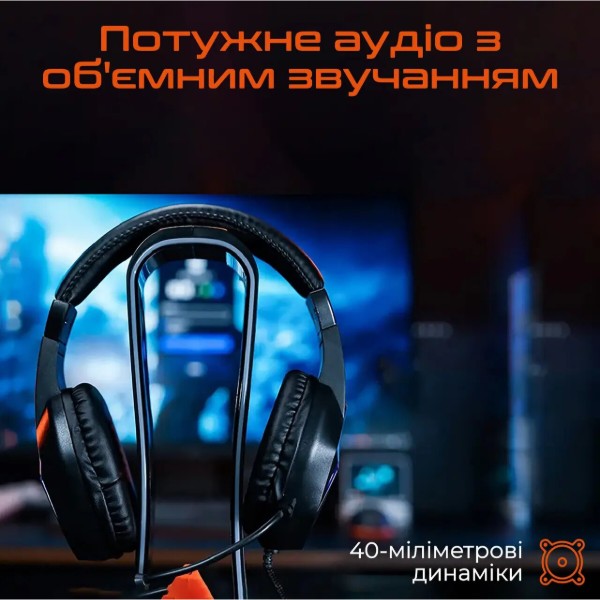 Фото - Гарнітура дротова ігрова Meetion MT-HP022-A