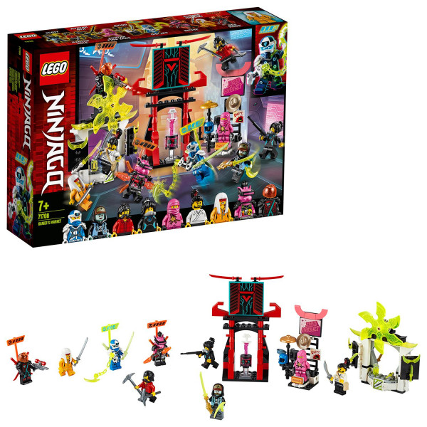Фото - Конструктор LEGO NINJAGO Киберрынок (71708)