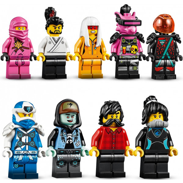 Фото - Конструктор LEGO NINJAGO Киберрынок (71708)