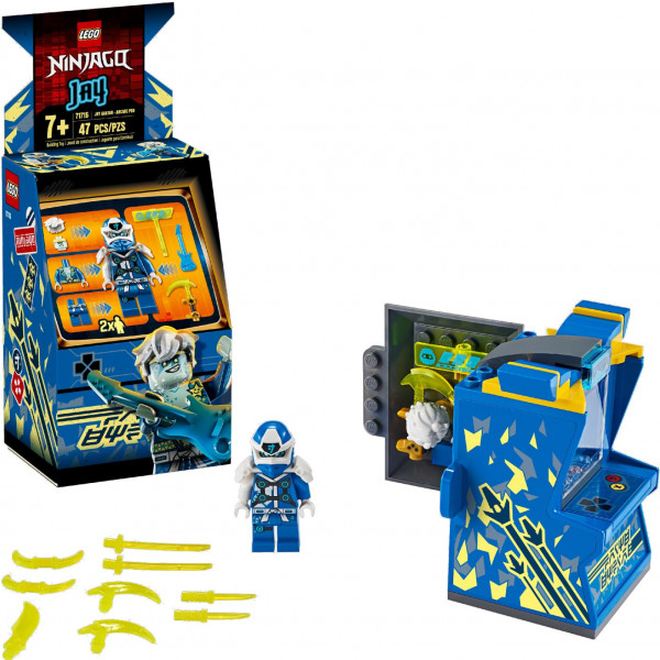 Фото - Конструктор LEGO Ninjago Аватар Джея. Игровой автомат (71715)