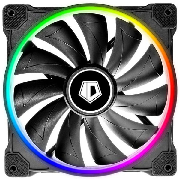 Фото - Корпусний вентилятор ID-Cooling ZF-14025-ARGB (Single Pack) Black