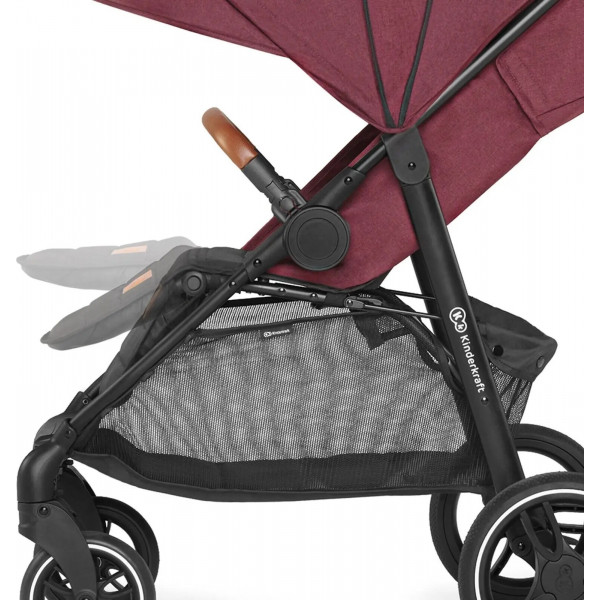 Фото - Коляска прогулянкова Kinderkraft Grande 2020 Burgundy (KKWGRANBRG000N)