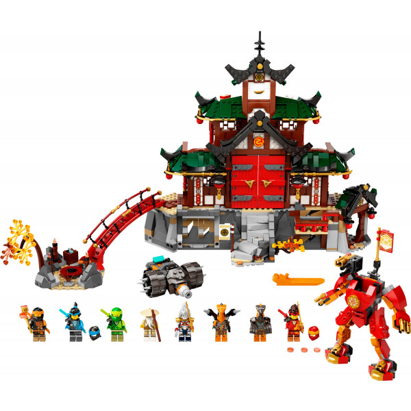 Фото - Конструктор LEGO Ninjago Храм-додзьо ніндзя (71767)