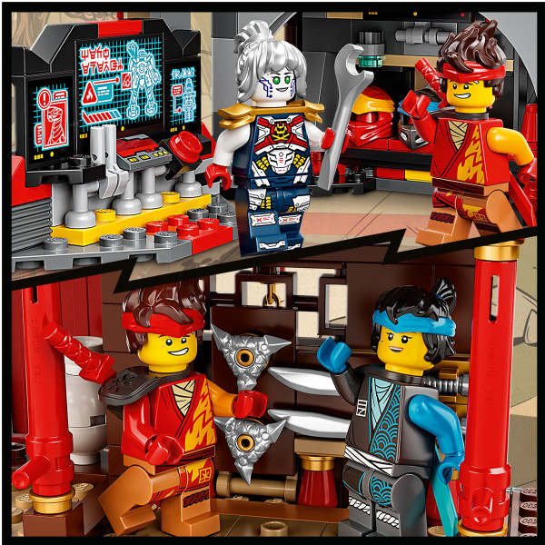 Фото - Конструктор LEGO Ninjago Храм-додзьо ніндзя (71767)