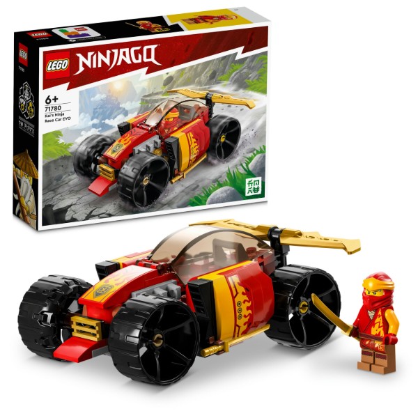Фото - Конструктор LEGO Ninjago Гоночний автомобіль ніндзя Кая EVO (71780)