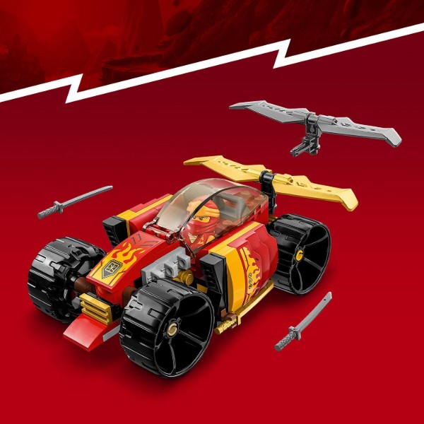 Фото - Конструктор LEGO Ninjago Гоночний автомобіль ніндзя Кая EVO (71780)