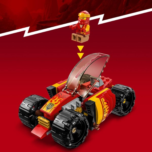 Фото - Конструктор LEGO Ninjago Гоночний автомобіль ніндзя Кая EVO (71780)