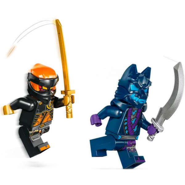 Фото - Конструктор LEGO NINJAGO Робот земної стихії Коула (71806)