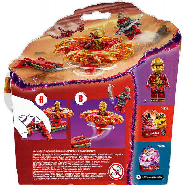 Фото - Конструктор LEGO Ninjago Дракон Кая Спин-джитсу (71823)