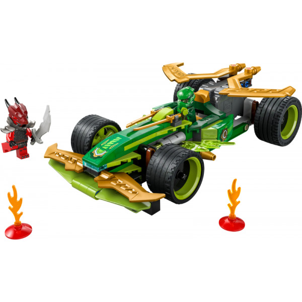 Фото - Конструктор LEGO Ninjago Автомобиль для гонки Ллойда с инерционным двигателем (71828)