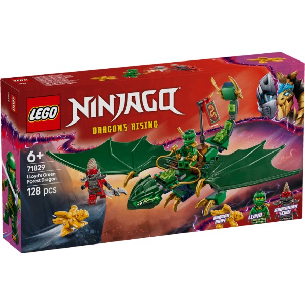 Фото - Конструктор LEGO NINJAGO Зеленый лесной дракон Ллойда (71829)
