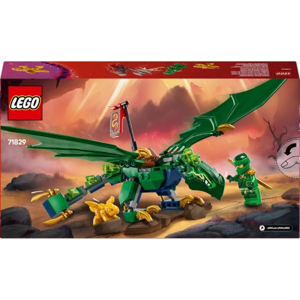 Фото - Конструктор LEGO NINJAGO Зеленый лесной дракон Ллойда (71829)