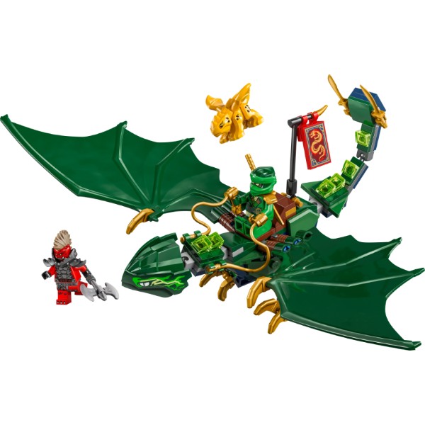 Фото - Конструктор LEGO NINJAGO Зеленый лесной дракон Ллойда (71829)