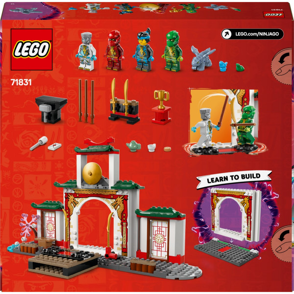 Фото - Конструктор LEGO Ninjago Храм ніндзя Спін-джитсу (71831)