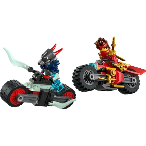 Фото - Конструктор LEGO Ninjago Скоростные гонки Кая на мотоцикле (71838)