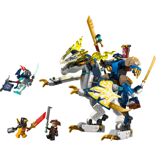 Фото - Конструктор LEGO Ninjago Розбійник: Робот-вершник на драконі (71843)