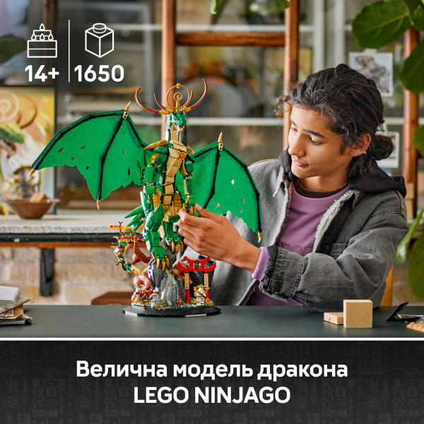 Фото - Конструктор LEGO Ninjago Часовой дракон (71847)