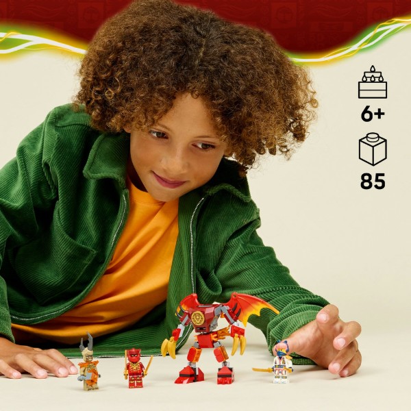 Фото - Конструктор LEGO Ninjago Боевой набор робота Дракона Кая (71851)
