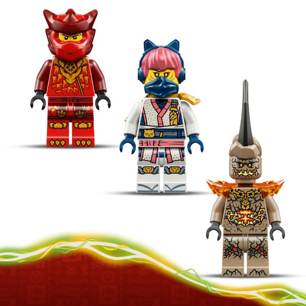 Фото - Конструктор LEGO Ninjago Боевой набор робота Дракона Кая (71851)