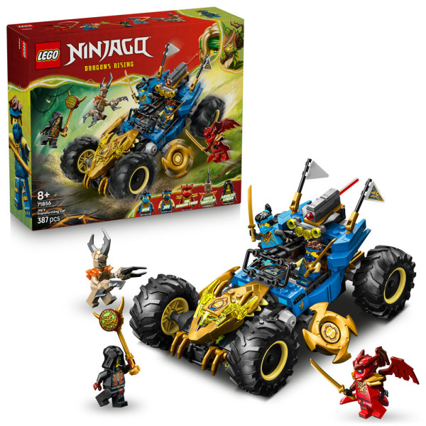 Фото - Конструктор LEGO  Ninjago Автомобіль-трансформер Джея (71856)