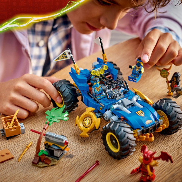 Фото - Конструктор LEGO  Ninjago Автомобіль-трансформер Джея (71856)