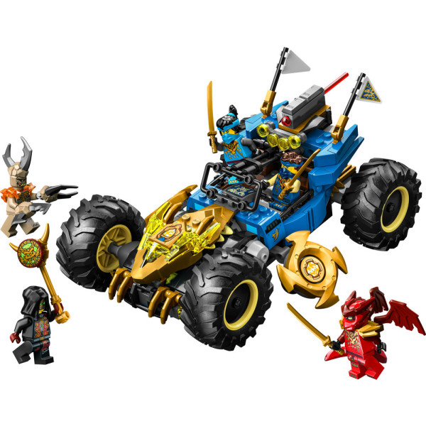 Фото - Конструктор LEGO  Ninjago Автомобіль-трансформер Джея (71856)