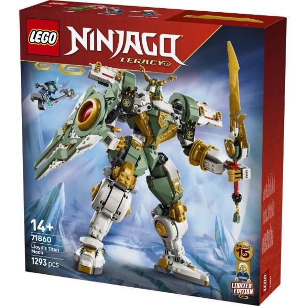 Фото - Конструктор LEGO Ninjago Робот-титан Ллойда к 15-летию (71860)