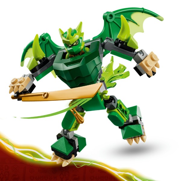 Фото - Конструктор LEGO  Ninjago Бойовий набір робота Дракона Ллойда (71862)