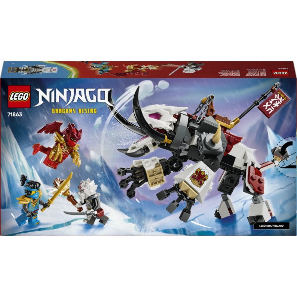Фото - Конструктор LEGO  Ninjago Зільвар і дракон Гримтак (71863)