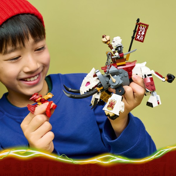 Фото - Конструктор LEGO  Ninjago Зільвар і дракон Гримтак (71863)