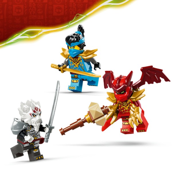 Фото - Конструктор LEGO  Ninjago Зільвар і дракон Гримтак (71863)