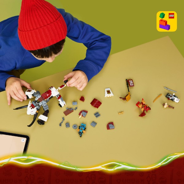 Фото - Конструктор LEGO  Ninjago Зільвар і дракон Гримтак (71863)