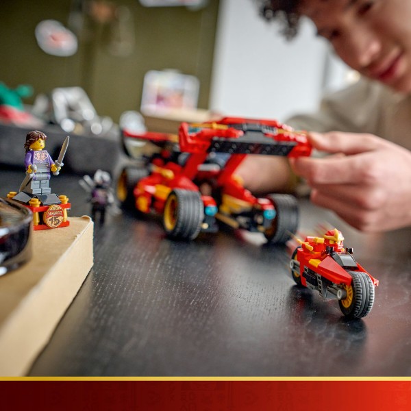 Фото - Конструктор LEGO Ninjago Переслідувач ніндзя X-1 — 15-та річниця (71867)