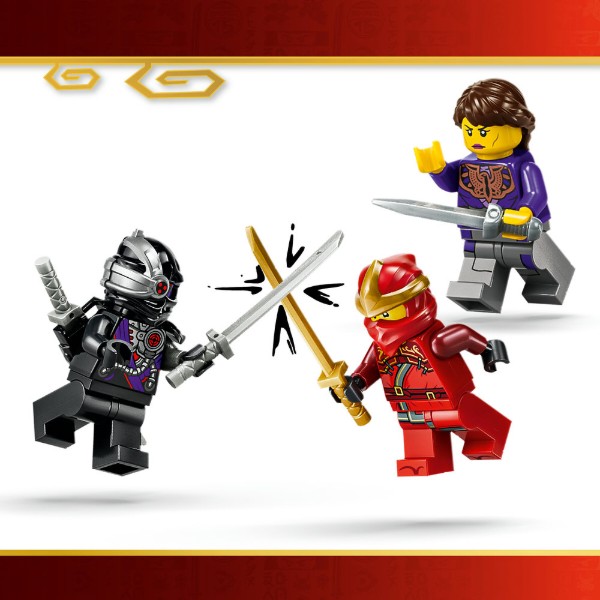 Фото - Конструктор LEGO Ninjago Переслідувач ніндзя X-1 — 15-та річниця (71867)