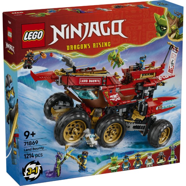 Фото - Конструктор LEGO  Ninjago Райська земля (71869)