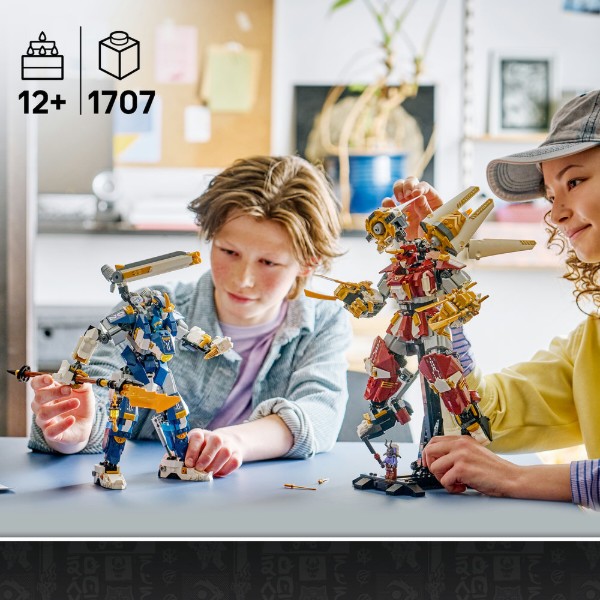 Фото - Конструктор LEGO  Ninjago Близнюки роботи-Титани (71870)
